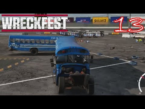 (Bus Battle Of Stupid) Wreckfest Career Mode Part #13