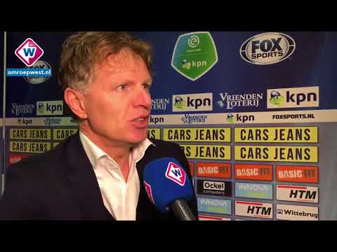 Reactie Fons Groenendijk na ADO Den Haag - Willem II