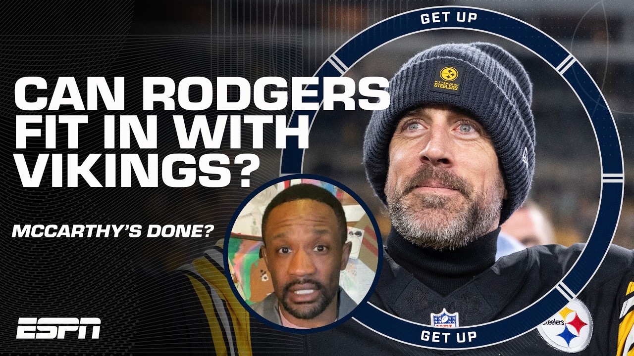 Can Aaron Rodgers work in Minnesota? 👀 Foxworth says he’s not an EASY-FIT puzzle piece | Get Up