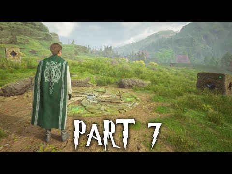 HOGWARTS LEGACY Gameplay Walkthrough Part 7 - MERLIN TRIAL