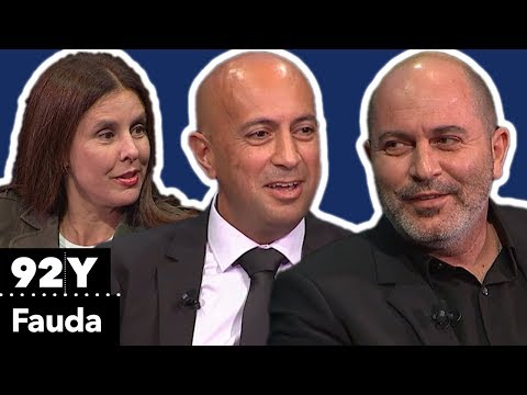 Fauda's Avi Issacharoff and Lior Raz with Tatiana Siegel