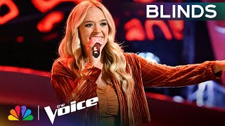 Leyton Robinson Rocks the Stage with Ella Langley&#39;s &quot;weren&#39;t for the wind&quot; | The Voice | NBC