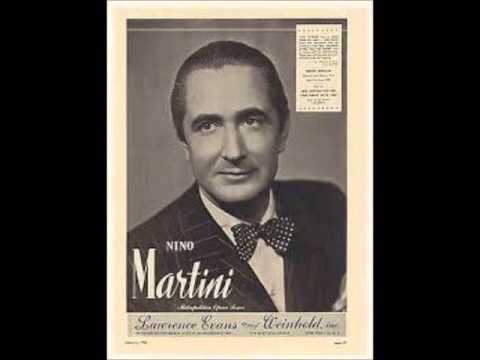 Nino Martini italienischer Tenor 1902-1976 singt Toselli Serenade