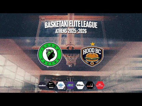 Basketaki The League - Iguana Pacers Vs Hood BC (27/01/2026)