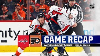 Capitals @ Flyers 4/16 | NHL Highlights 2024