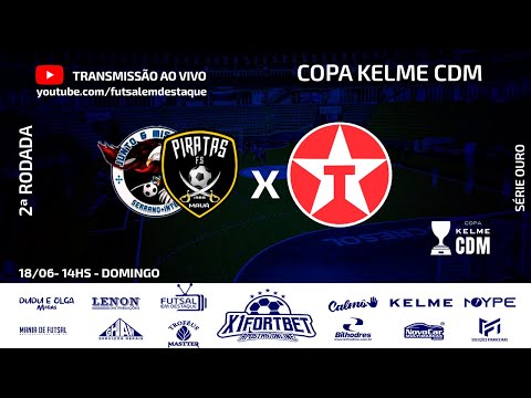 COPA KELME CDM - JM/PIRATAS X TEXACO  -#futsalemdestaque #futsalemdestaque
