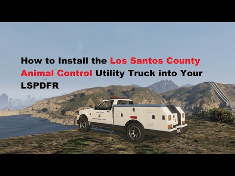 GTA V | GTA 5 | LSPDFR | Tutorial | How to Replace Animal Control Vehicle  Step by Step Easy Install
