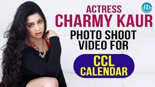 Actress Charmy Kaur Photo Shoot Video For CCL Cale
