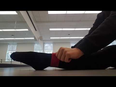 Tendu Exercises using a Resistance Band