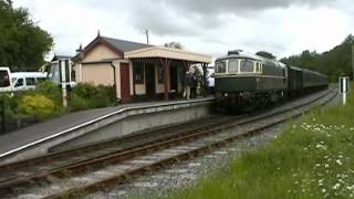 preview picture of video 'Kent & East Sussex Railway class 33 D6570 at Bodiam 13-06-2002'