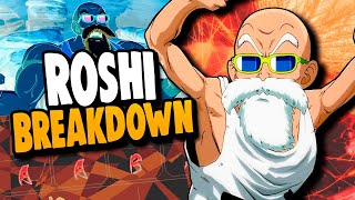 Master Roshi Breakdown! Dragon Ball FighterZ Tips & Tricks