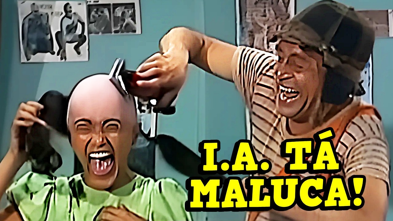 Chaves ZOADO com INTELIGÊNCIA ARTIFICIAL! O que tá acontecendo?!