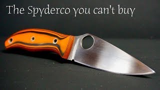 Knife Making - DIY Spyderco Fixed Blade