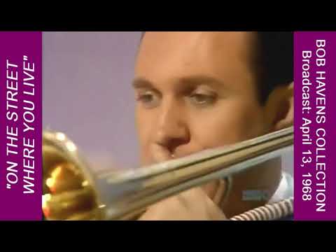Bob Havens, Trombone Sole During "On the Street Where You Live" - from a 1968 Lawrence Welk Show