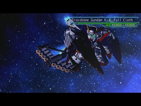 SD Gundam G Generation Overworld - All Crossbone Gundam Attacks