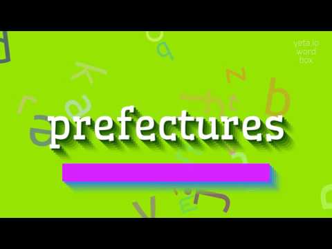 How to say "prefectures"! (High Quality Voices)