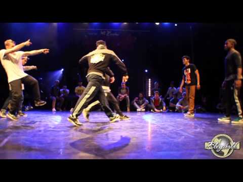 Immigrandz vs Hustle Kidz // .BBoy World // BREAKING 3on3 QUARTER-FINAL | KINGDOM BATTLE 2014