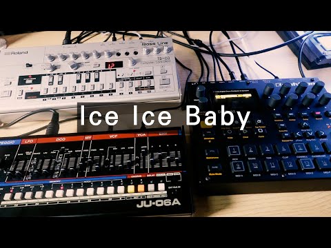 Elektron Digitakt X Roland JU-06A X Roland TB-03 - Ice Ice Baby