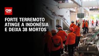 Vídeo: Terremoto de magnitude 7,7 deixa ao menos 38 mortos na Indonésia | AGORA CNN