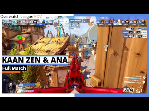 KAAN ZENYATTA & ANA POV | Countdown Cup - Eternal vs Fuel | Full Match | OWL Season 2021 Week 16