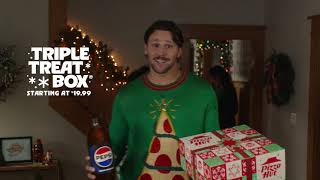 Pizza Hut Triple Treat Box with Josh Allen