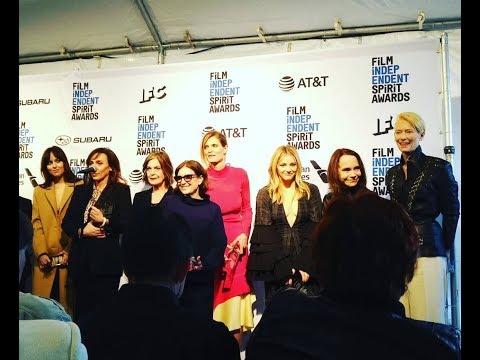 SUSPIRIA Dakota Johnson, Chloë Grace Moretz, Tilda Swinton at 2019 Film Independent Spirit Awards