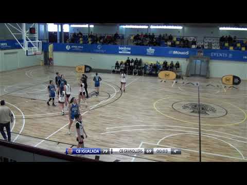 Partit CB Igualada vs CB Granollers de SuperCopa Catalana femenina