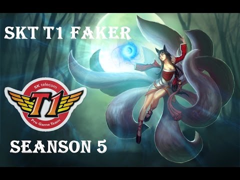 SKT T1 Faker - Ahri vs Jayce MID Ranked Challenger Korea