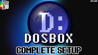 DOSBox☆MSDOS Emulation Setup - Super Easy Guide #msdos #dos #dosbox