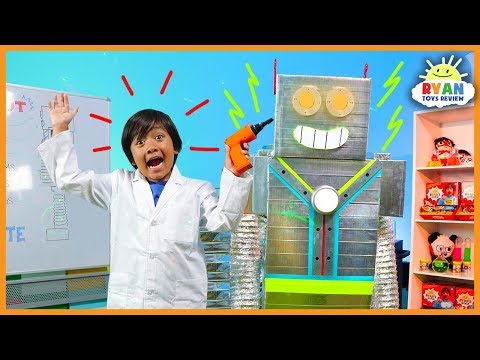 Let's Build A Robot Kids Song | Body Parts Exercise and Dance for Children | Ryan ToysReview