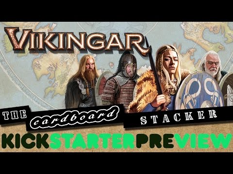 Vikingar: the Conquest Preview from Jackbro - The Cardboard Stacker