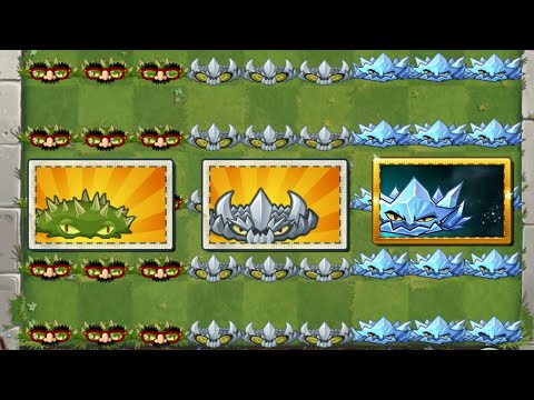 PvZ 2 - New Update: SPIKEWEED vs SPIKEROCK vs ICEWEED Plant! V9.3.1