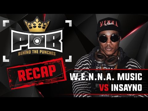 W.E.N.N.A. Music Recap vs Insayno - Behind The Punches POB LIVE 29 November