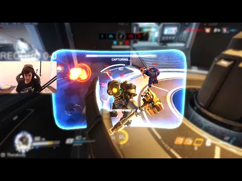 Super showing his Reinhardt skill - Overwatch Season 33 Top 500