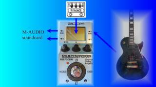 Video thumbnail for Zoom MS-70CDR Vintage CE - Stereo Delay - HD Reverb - with different guitars by GUITAR GEAR - Strumenti Musicali Dalmine BG