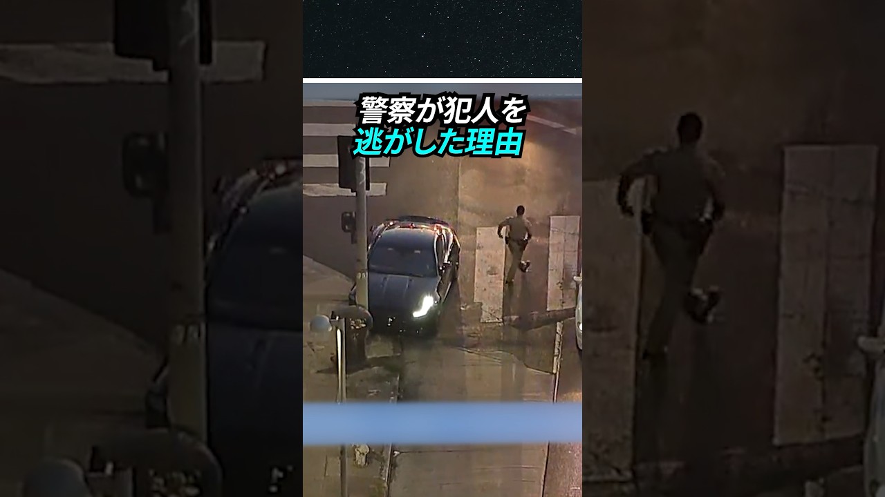 警察が犯人を逃がした理由