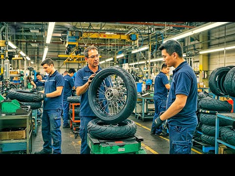 How Bike Tires Are Made | Amazing Process of Making Darson Tires!