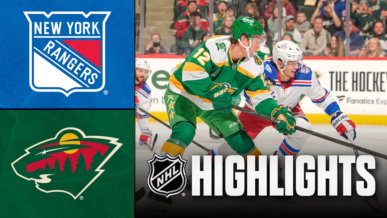 Rangers vs. Wild | NHL Highlights | March 14, 2026