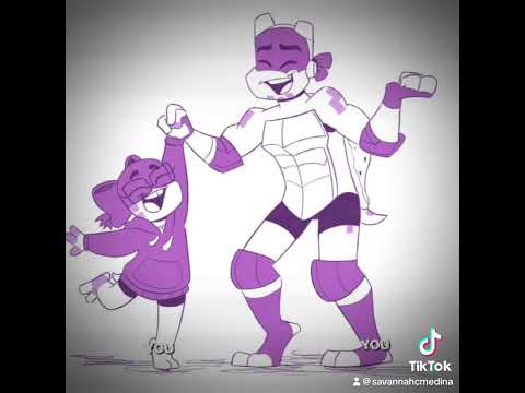 Donnie and august au two purples my favorite color #rottmntmovie #rottmnt @SarahSplits20 ​⁠