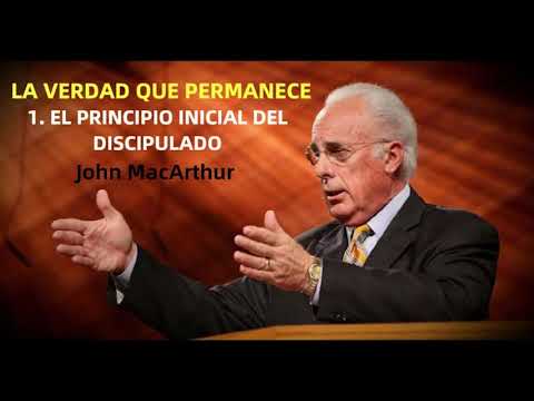 EL PRINCIPIO INICIAL DEL DISCIPULADO - John MacArthur