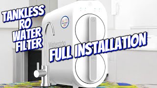Tankless Drinking Water Filter || Reverse Osmosis System, RO || Unboxing & Setup for Beginners