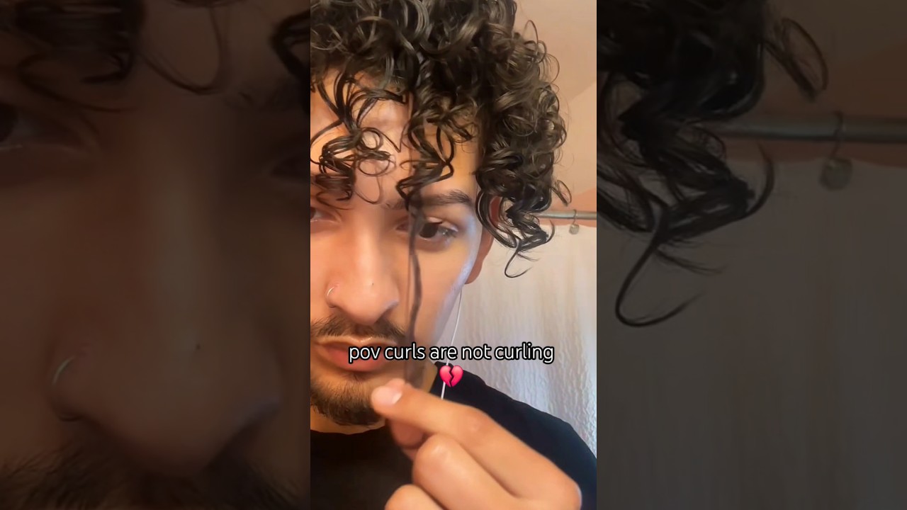 Curls Aren't Curling! 😩 #curls #curlyhair #hairproblems #hairtok