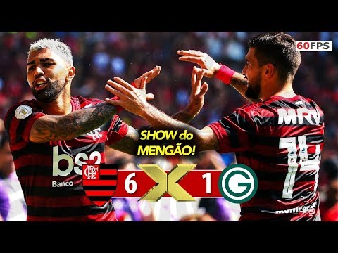 Flamengo 6 x 1 Goiás - Gols & Melhores Momentos COMPLETO - Campeonato Brasileiro 2019