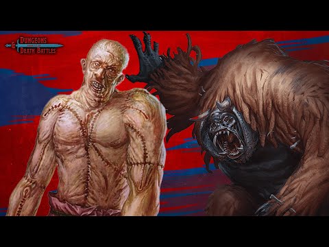 Flesh Golem vs Barlgura | Dungeons & Death Battles | Season 5 Semi Final