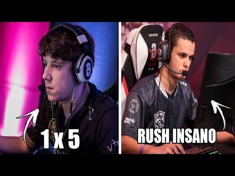 PSYCHO GANHANDO 1x5, RUSH MONSTRO DO CYBER E MAIS - MELHORES MOMENTOS R6