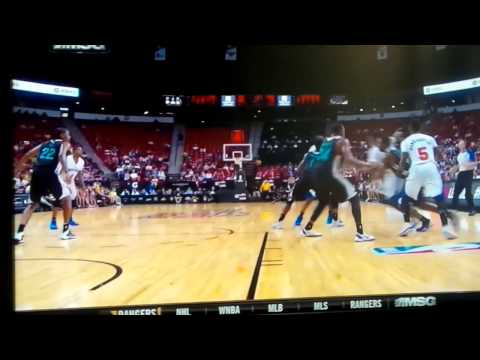 Cleanthony Early Posterizes PJ Hairston