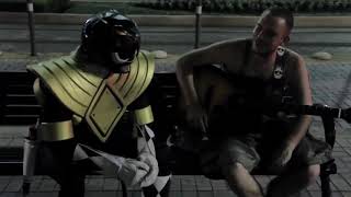 MMPR Black Ranger Moments With Dragon Shield