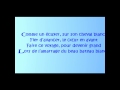 Karol - Le bateau blanc (PAROLES) 