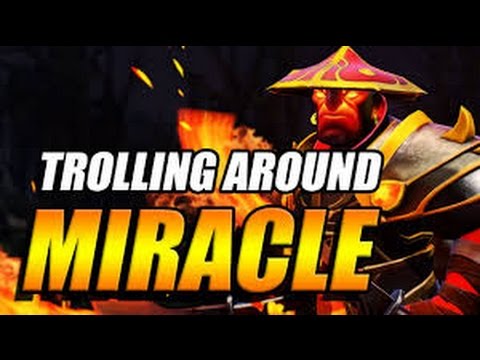 Dota 2 Miracle Ember Spirit - Just Trolling around