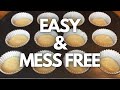 The Easiest Way To Fill Cupcake Liners Without A Mess